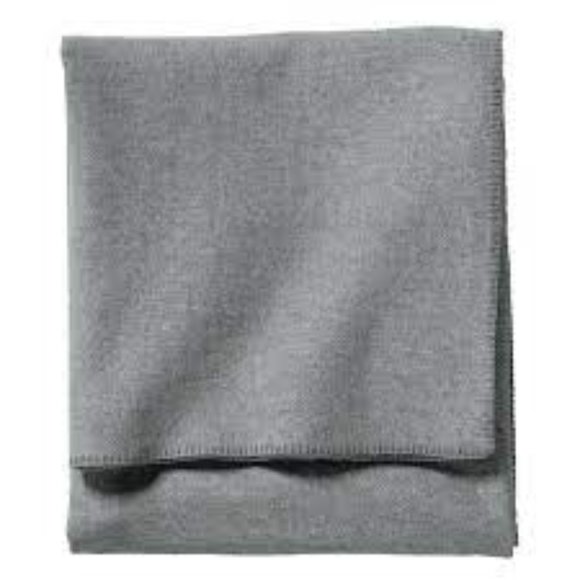 Pendleton Other - PENDLETON ECO-WISE WOOL SOLID BLANKET - King - Grey Heather